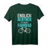 Endlich Rentner Zeit für mein Fahrrad Frau T-Shirt – Lustiges Geschenk für Fahrrad fahrende Rentnerinnen & Radfahrerinnen im Ruhestand