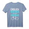 Endlich Rentner Zeit für mein Fahrrad Frau T-Shirt – Lustiges Geschenk für Fahrrad fahrende Rentnerinnen & Radfahrerinnen im Ruhestand