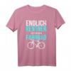 Endlich Rentner Zeit für mein Fahrrad Frau T-Shirt – Lustiges Geschenk für Fahrrad fahrende Rentnerinnen & Radfahrerinnen im Ruhestand