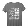 RADFAHRER 1963 Fahrrad T-Shirt zum 61. Geburtstag - Limitierte Edition für Fahrradliebhaber und Radfahrer mit Jahrgang 1963