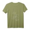 Damen Life is a Journey Enjoy the Ride – Vintage Fahrrad T-Shirt V-Ausschnitt für Radfahrer & Naturabenteurer