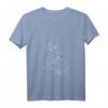 Damen Life is a Journey Enjoy the Ride – Vintage Fahrrad T-Shirt V-Ausschnitt für Radfahrer & Naturabenteurer