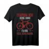 Witziges Fahrrad T-Shirt mit Spruch: 'Warum ich ohne Akku fahre? Weil ich es kann' – Perfektes Geschenk für Radfahrer und Fahrradliebhaber