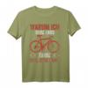 Witziges Fahrrad T-Shirt mit Spruch: 'Warum ich ohne Akku fahre? Weil ich es kann' – Perfektes Geschenk für Radfahrer und Fahrradliebhaber