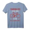 Witziges Fahrrad T-Shirt mit Spruch: 'Warum ich ohne Akku fahre? Weil ich es kann' – Perfektes Geschenk für Radfahrer und Fahrradliebhaber