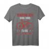 Witziges Fahrrad T-Shirt mit Spruch: 'Warum ich ohne Akku fahre? Weil ich es kann' – Perfektes Geschenk für Radfahrer und Fahrradliebhaber