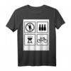 Männertag Bier Saufen Grillen BBQ Fahrrad ohne Frauen T-Shirt – Lustiges Bier- und Partygeschenk für Bierliebhaber, Brauer & JGA