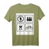 Männertag Bier Saufen Grillen BBQ Fahrrad ohne Frauen T-Shirt – Lustiges Bier- und Partygeschenk für Bierliebhaber, Brauer & JGA