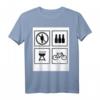 Männertag Bier Saufen Grillen BBQ Fahrrad ohne Frauen T-Shirt – Lustiges Bier- und Partygeschenk für Bierliebhaber, Brauer & JGA