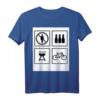Männertag Bier Saufen Grillen BBQ Fahrrad ohne Frauen T-Shirt – Lustiges Bier- und Partygeschenk für Bierliebhaber, Brauer & JGA
