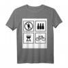 Männertag Bier Saufen Grillen BBQ Fahrrad ohne Frauen T-Shirt – Lustiges Bier- und Partygeschenk für Bierliebhaber, Brauer & JGA