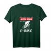 E-Bike T-Shirt mit lustigem Spruch – Perfektes Fahrrad Zubehör & Geschenkidee für Radfahrer, E-Bike Fans & Geburtstagsgeschenke für Männer und Herren