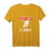 E-Bike T-Shirt mit lustigem Spruch – Perfektes Fahrrad Zubehör & Geschenkidee für Radfahrer, E-Bike Fans & Geburtstagsgeschenke für Männer und Herren