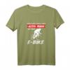 E-Bike T-Shirt mit lustigem Spruch – Perfektes Fahrrad Zubehör & Geschenkidee für Radfahrer, E-Bike Fans & Geburtstagsgeschenke für Männer und Herren