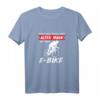 E-Bike T-Shirt mit lustigem Spruch – Perfektes Fahrrad Zubehör & Geschenkidee für Radfahrer, E-Bike Fans & Geburtstagsgeschenke für Männer und Herren