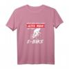 E-Bike T-Shirt mit lustigem Spruch – Perfektes Fahrrad Zubehör & Geschenkidee für Radfahrer, E-Bike Fans & Geburtstagsgeschenke für Männer und Herren