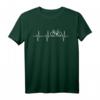 Rennrad Fahrrad Biker Triathlon Radsportler - Herzrhythmus T-Shirt für Radfahrer & Triathleten, perfektes Geschenk für Sportbegeisterte