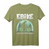 Lächeln Statt Hecheln - Lustiges eBike Pedelec eMTB Fahrrad T-Shirt für Radfahrer, perfekt für Radtouren, Urlaub und Freizeit