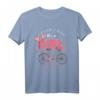 Fahrrad T-Shirt für Frauen & Mädchen - Perfekt für Radfahrer, Bikerinnen & Fahrradliebhaber zum Geburtstag, Muttertag & Weihnachten