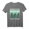Rennrad Fahrrad Kondition Statt Strom Radfahrer T-Shirt – Motivationsshirt für Radfahrer & Sportbegeisterte