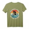 Downhill T-Shirt 'Zum Downhill Geboren' - Lustiges MTB Radfahrer Shirt, perfektes Geschenk für Mountainbiker und Downhill Fans