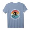 Downhill T-Shirt 'Zum Downhill Geboren' - Lustiges MTB Radfahrer Shirt, perfektes Geschenk für Mountainbiker und Downhill Fans
