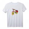 Vintage Blumen Fahrrad T-Shirt – Buntes Retro Design für Radfahrer, Naturliebhaber & E-Bike Fans als Geschenk