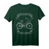 Damen Fahrrad T-Shirt mit Spruch 'Live is better on a bike' - Lustiges Geschenk für Radfahrerinnen & Naturliebhaberinnen