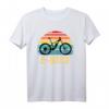 E-Bike Silhouette - Radfahrer E-Biker Pedelec E-Fahrrad T-Shirt als Geschenk zum Geburtstag oder Weihnachten für E-Bike Liebhaber