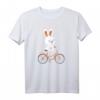 Niedlicher Hase auf Fahrrad - Hasenliebhaber T-Shirt für Radfahrer & Ostern, Witziges Kaninchen Fahrradbekleidung