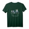 Martha's Vineyard Insel Floral Fahrrad T-Shirt – Perfekt für Strand- und Sommerurlaub, Fahrradfahrer und Insel-Liebhaber
