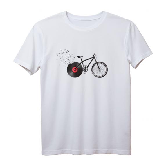 Fahrrad-Schallplatte für Radfahrer & Musiker Vinyl Musikfahrer T-Shirt – Lustiges Retro Geschenk für Fahrrad- und Vinyl-Fans zu Geburtstag & Weihnachten Fahrrad-Schallplatte für Radfahrer & Musiker Vinyl Musikfahrer T-Shirt – Lustiges Retro Geschenk für Fahrrad- und Vinyl-Fans zu Geburtstag & Weihnachten