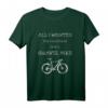 All I Wanted for Christmas Gravel Bike Cyclocross Fahrrad T-Shirt – Perfektes Weihnachtsgeschenk für Radfahrer & Trail-Enthusiasten