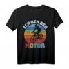 Ich Bin Der Motor Fahrradfahrer Lustiges Fahrrad Anti E-Bike T-Shirt – Geschenk für Radfahrer, Radliebhaber & Fahrradfans
