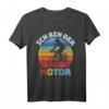 Ich Bin Der Motor Fahrradfahrer Lustiges Fahrrad Anti E-Bike T-Shirt – Geschenk für Radfahrer, Radliebhaber & Fahrradfans