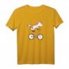 Kunstrad Einhorn T-Shirt für Damen - Fahrrad Rad Design, Geschenkidee für Kunstradfahrerinnen und Radliebhaberinnen