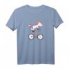 Kunstrad Einhorn T-Shirt für Damen - Fahrrad Rad Design, Geschenkidee für Kunstradfahrerinnen und Radliebhaberinnen
