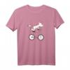 Kunstrad Einhorn T-Shirt für Damen - Fahrrad Rad Design, Geschenkidee für Kunstradfahrerinnen und Radliebhaberinnen
