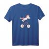 Kunstrad Einhorn T-Shirt für Damen - Fahrrad Rad Design, Geschenkidee für Kunstradfahrerinnen und Radliebhaberinnen