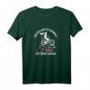 Damen Fahrrad T-Shirt - Unterschätze niemals eine alte Frau auf dem Fahrrad mit lustigem Spruch für Radfahrerinnen und Humorvolle Radfahr-Motive