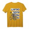 Bayern Mountainbike MTB T-Shirt mit Spruch - Is Mei Radl Okay? Lustiges Bayrisches Fahrrad Design für MTB-Fans und Radfahrer mit Humor