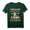 Lustiges Elektro Fahrrad Geschenk für Rentner & Fahrradfahrer - E-Bike Ruhestand T-Shirt für Papa & Opa zum Geburtstag, Vatertag & Rente