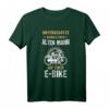 E-Bike Biker Fahrrad MTB Rad Elektrobike Zweirad Geschenk T-Shirt – Lustiges Geschenk zum Geburtstag für Fahrradfahrer, Papa, Opa & Großvater