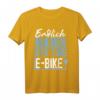 Endlich Rentner - Zeit fürs E-Bike Fahrrad Design T-Shirt – Perfekt für Radfahrende Rentner im Ruhestand