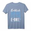 Endlich Rentner - Zeit fürs E-Bike Fahrrad Design T-Shirt – Perfekt für Radfahrende Rentner im Ruhestand