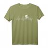 Downhill Herzschlag EKG T-Shirt für Fahrrad- und Mountainbike-Fans – Lustiges Sport Fun Shirt für Kinder, Männer & Frauen als Geschenk zu Weihnachten, Ostern & Geburtstag