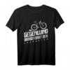 Gegenwind Formt Den Charakter Fahrradfahrer T-Shirt – Lustiges Geschenk für Mountainbiker, Rennradfahrer & BMX-Fans