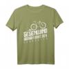 Gegenwind Formt Den Charakter Fahrradfahrer T-Shirt – Lustiges Geschenk für Mountainbiker, Rennradfahrer & BMX-Fans