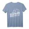 Gegenwind Formt Den Charakter Fahrradfahrer T-Shirt – Lustiges Geschenk für Mountainbiker, Rennradfahrer & BMX-Fans