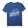 Gegenwind Formt Den Charakter Fahrradfahrer T-Shirt – Lustiges Geschenk für Mountainbiker, Rennradfahrer & BMX-Fans
